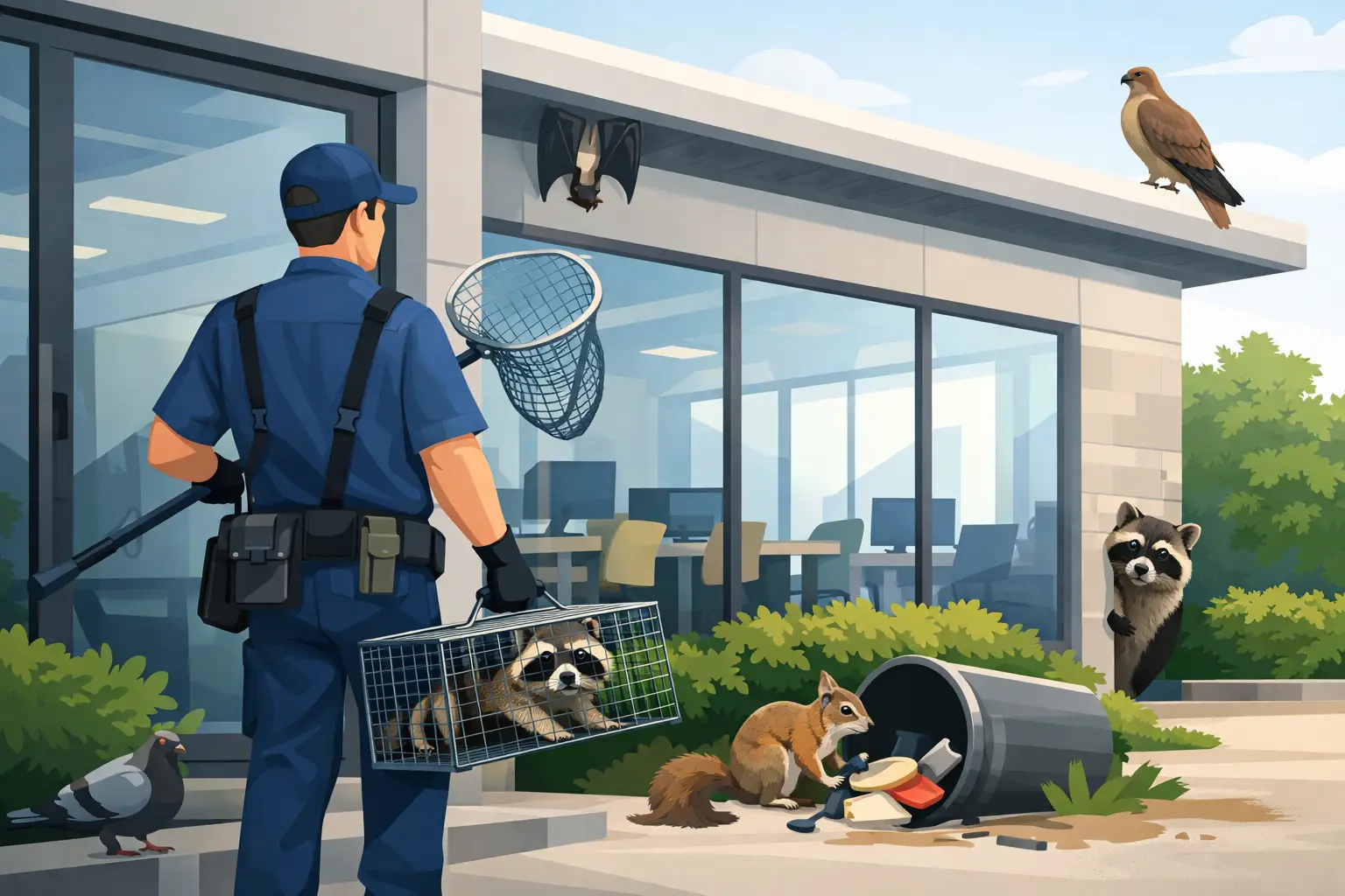 Commercial Wildlife Removal for Businesses