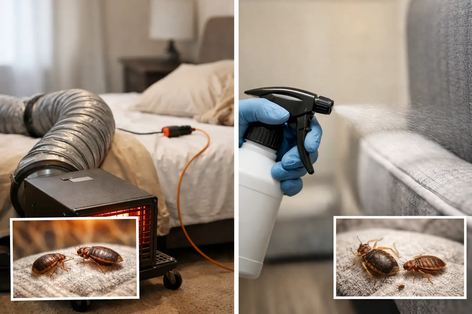 Bed Bug Heat Treatment vs Spray: Which Works?