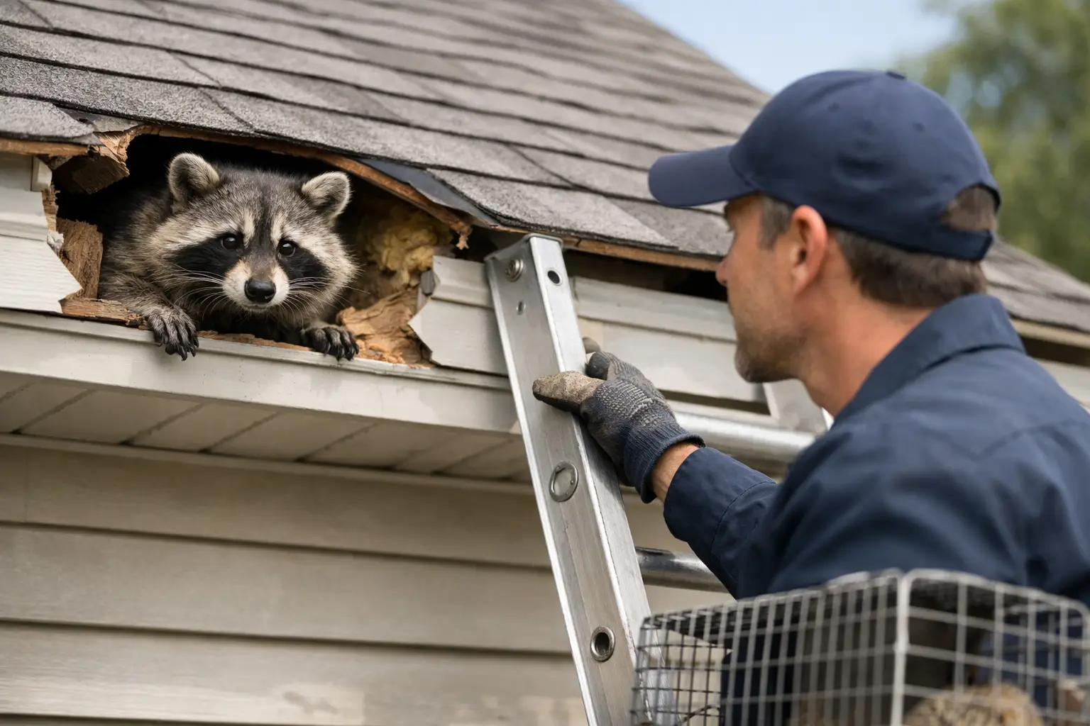 Raccoon Removal in Bowmanville, Ontario Homes