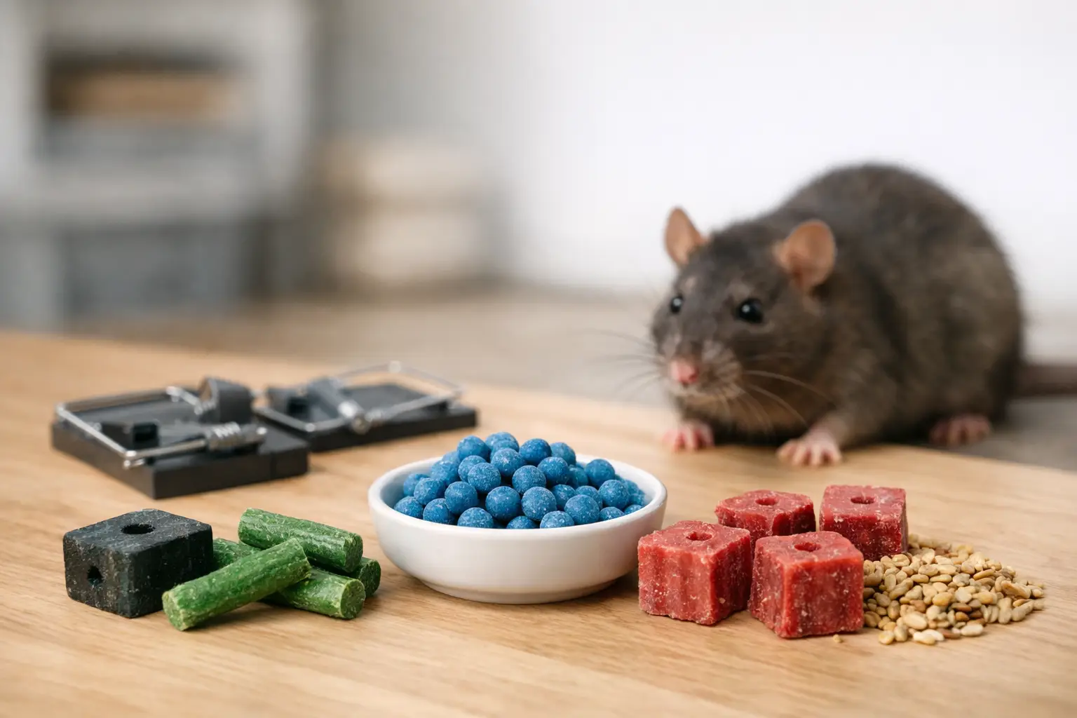 Rat Bait Comparison for Safer, Faster Control