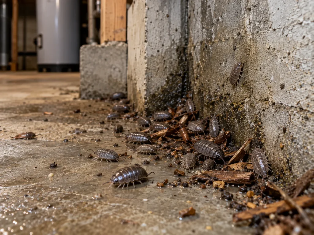 Sow Bug Basement Moisture GTA