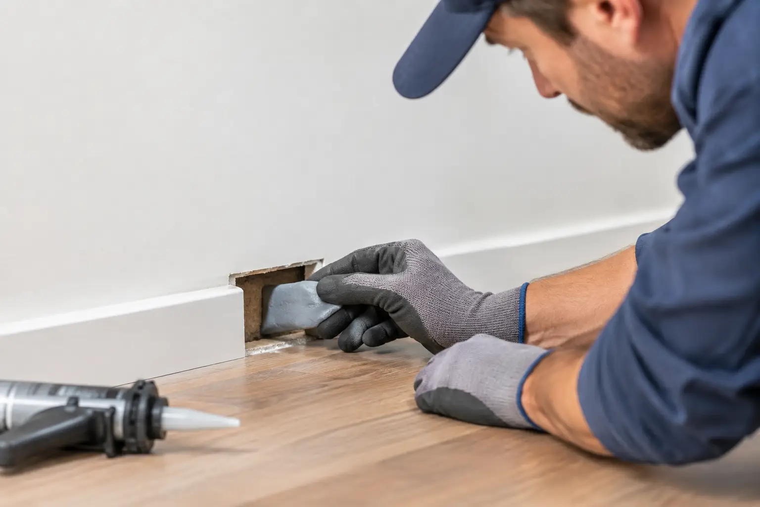 Mouse Hole Sealing That Keeps Mice Out